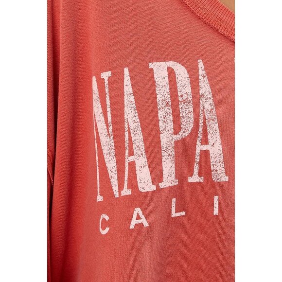 Women's Cotton V-Neck Pullover Oversized Color-Blocked Casual Sweater - Picture 5 of 5